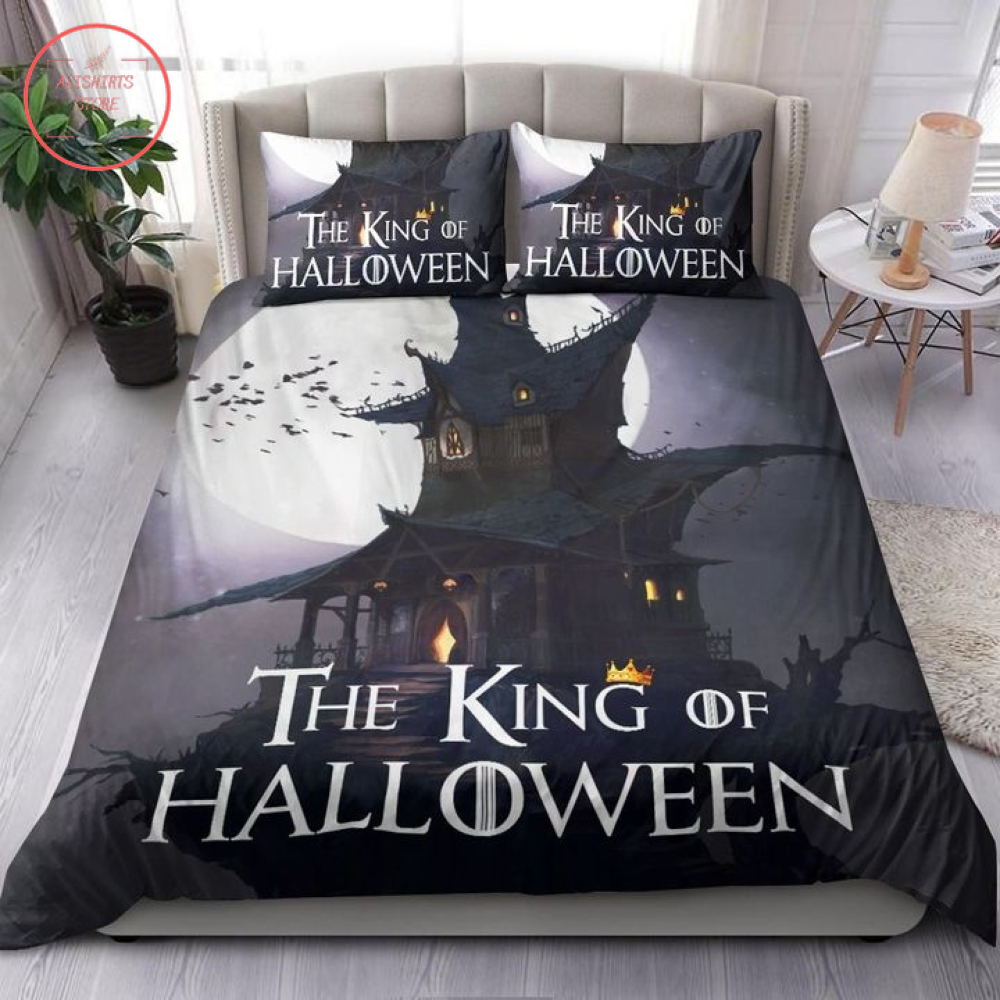 The King Of Halloween In Houste Spooky Blanket