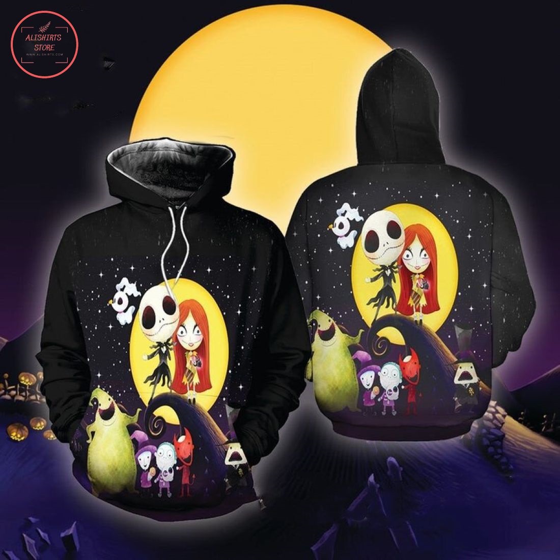 The Nightmare Before Christmas 3D Hoodie