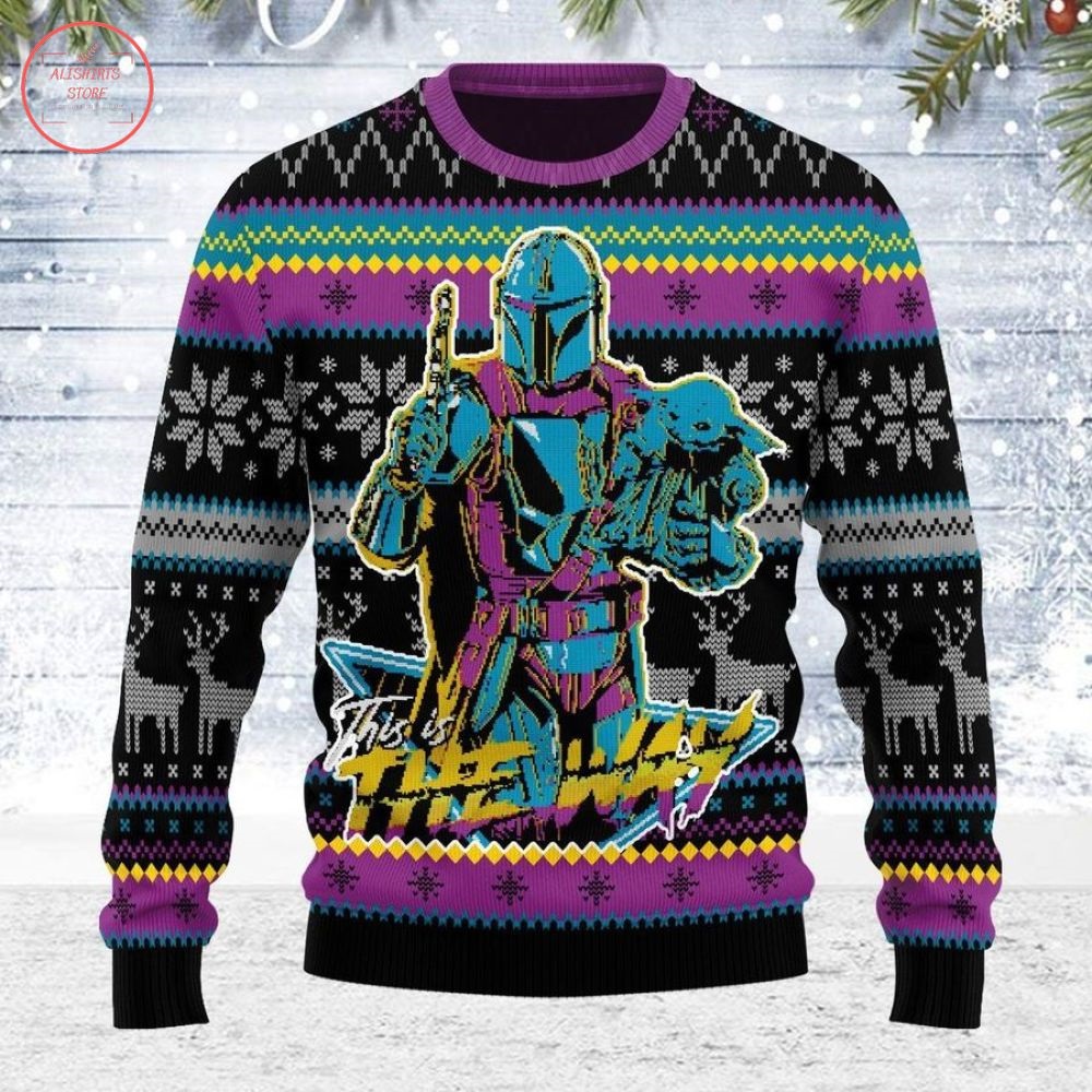 This Is The Way Star Wars Christmas Ugly Sweater