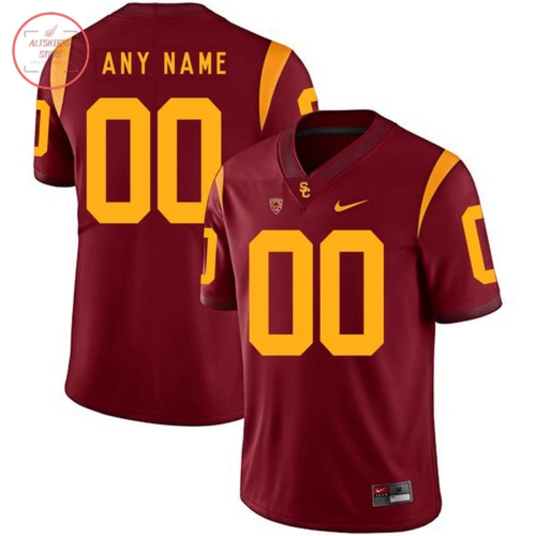 USC Trojans Custom Name Number Football Jersey