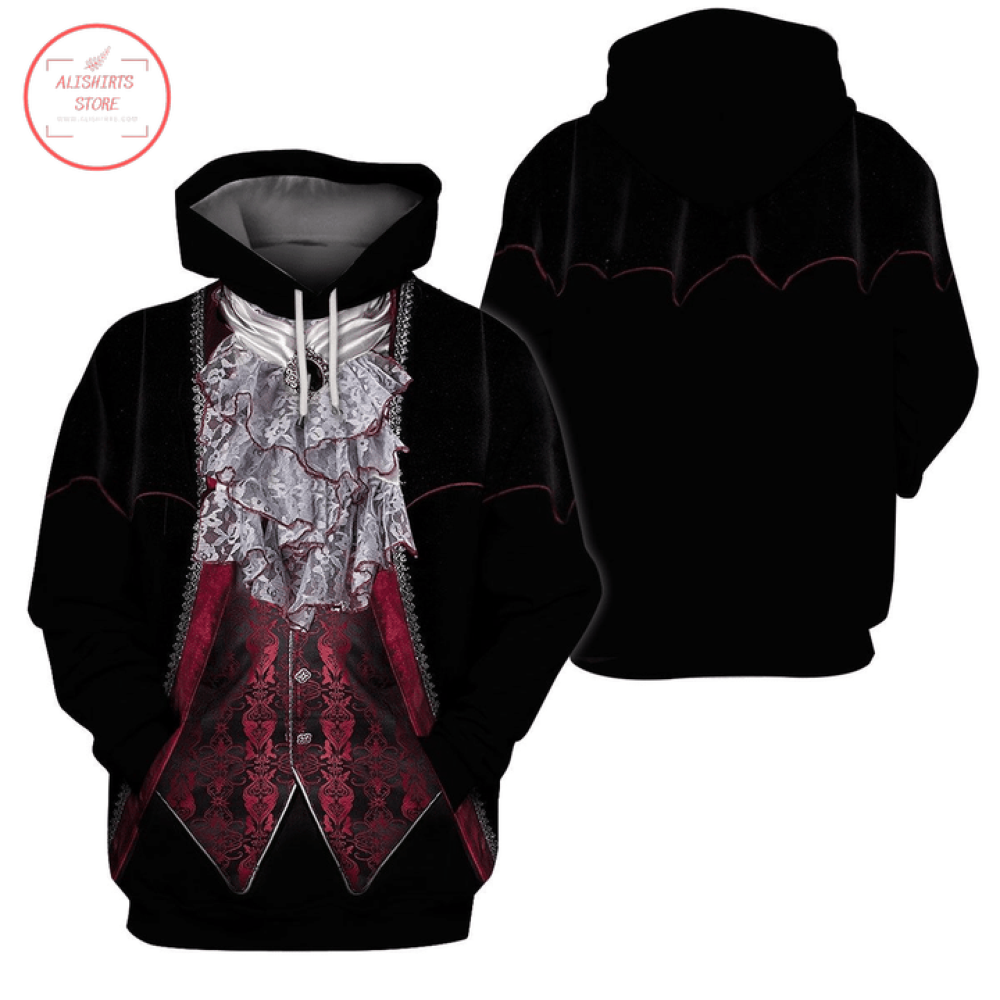 Vampire Costume Halloween Hoodie 3D