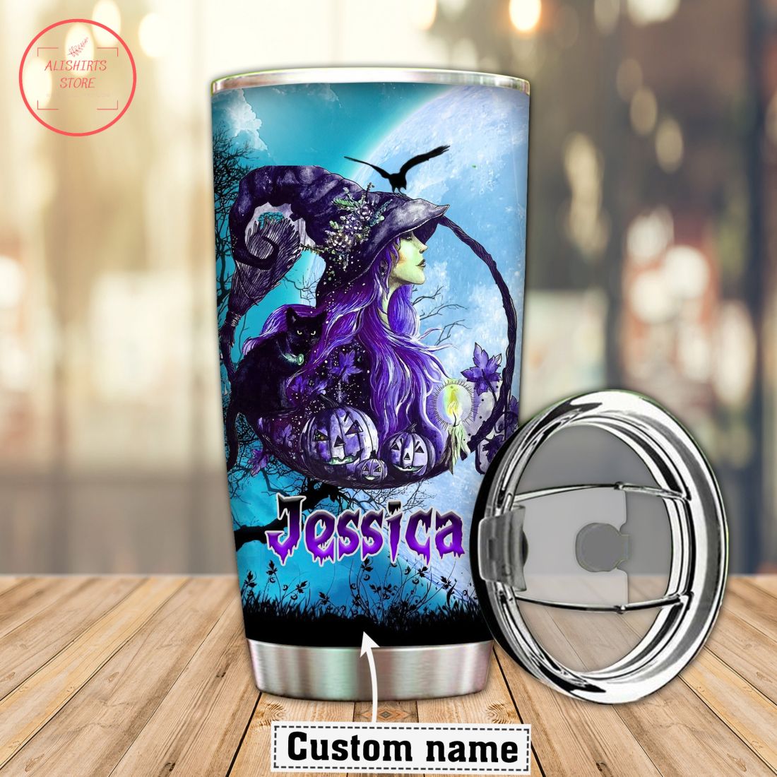Who Needs Halloween I'm A Witch All Year Personalized Tumbler