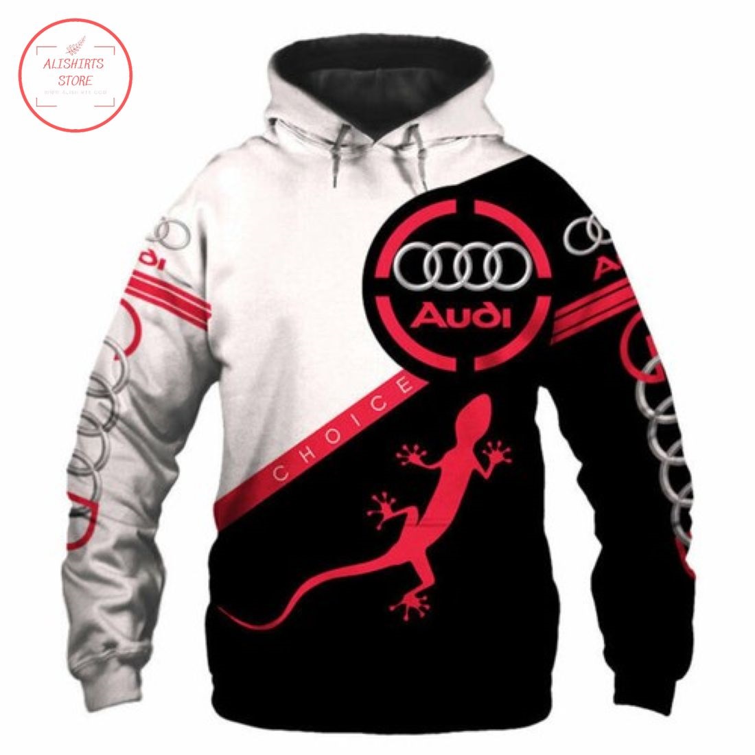 Amazon Sports Team Audi Choice Logo 3D Hoodie
