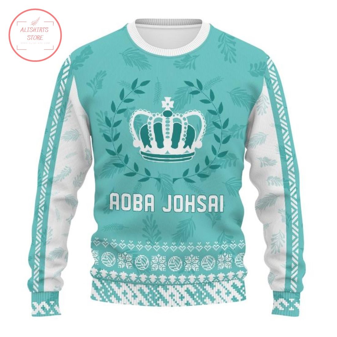 Aoba Johsai Jersey Ugly Christmas Sweater