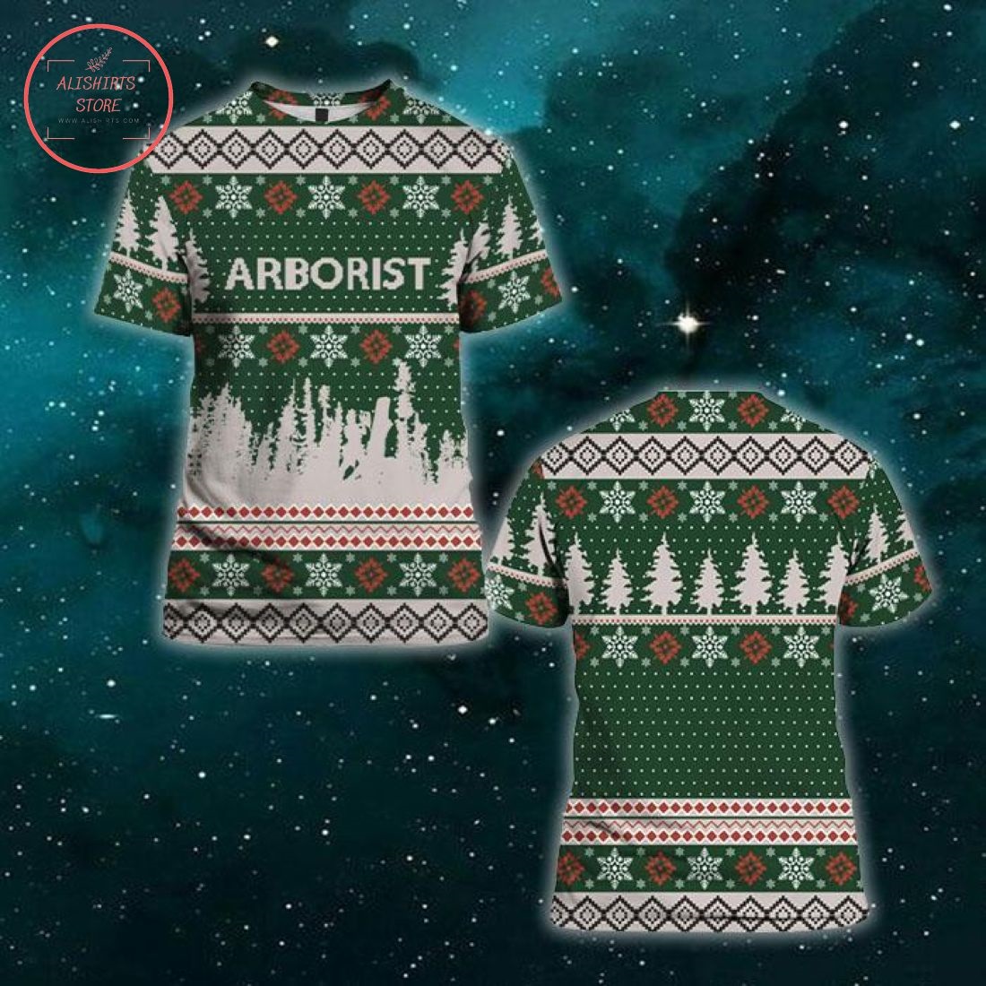 Arborist Christmas 3D All Over Print Shirts, Hoodie