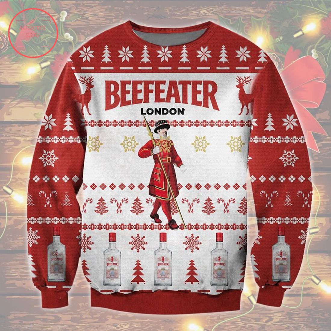 Beefeater London Ugly Christmas Sweater