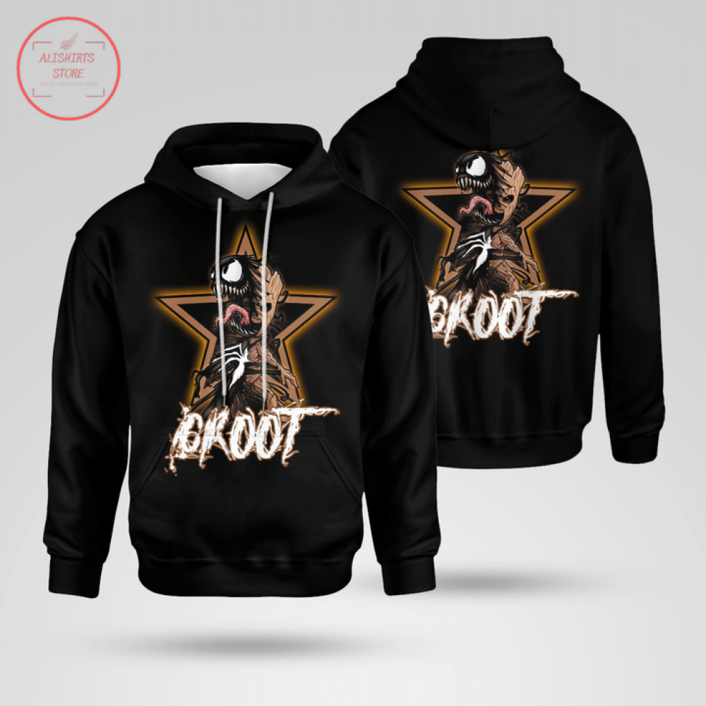 Broot Groot Feat Venom Hoodie