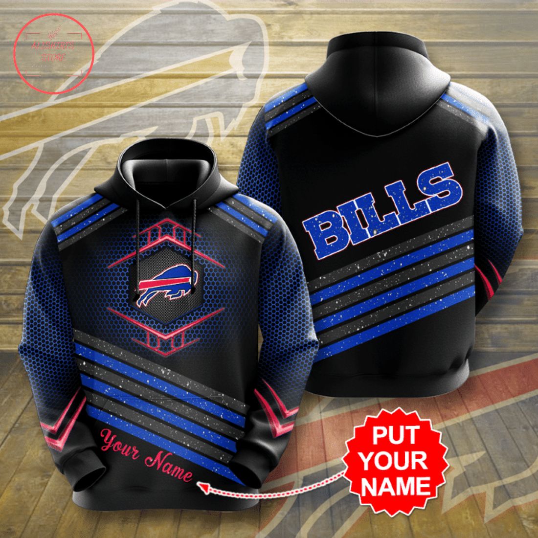 Buffalo Bills NFL Personalized Hoodie 3d