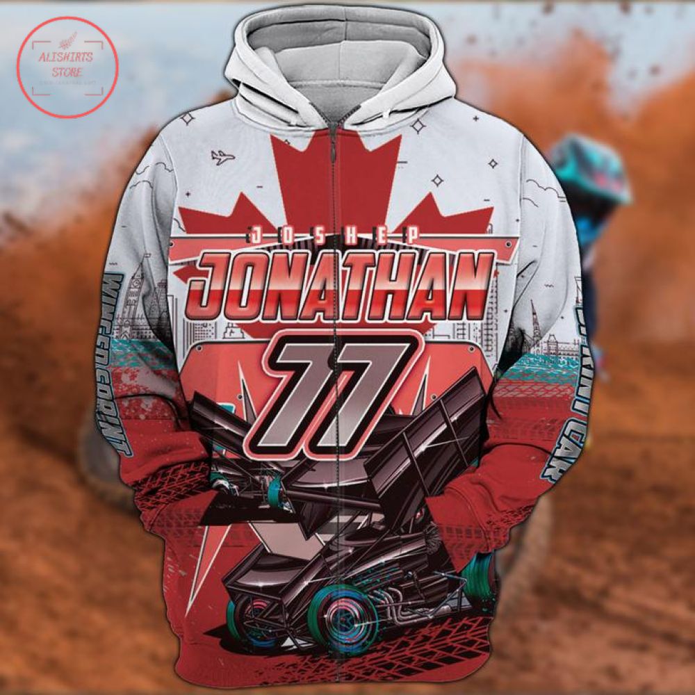 Car Racing Canada Hoodie