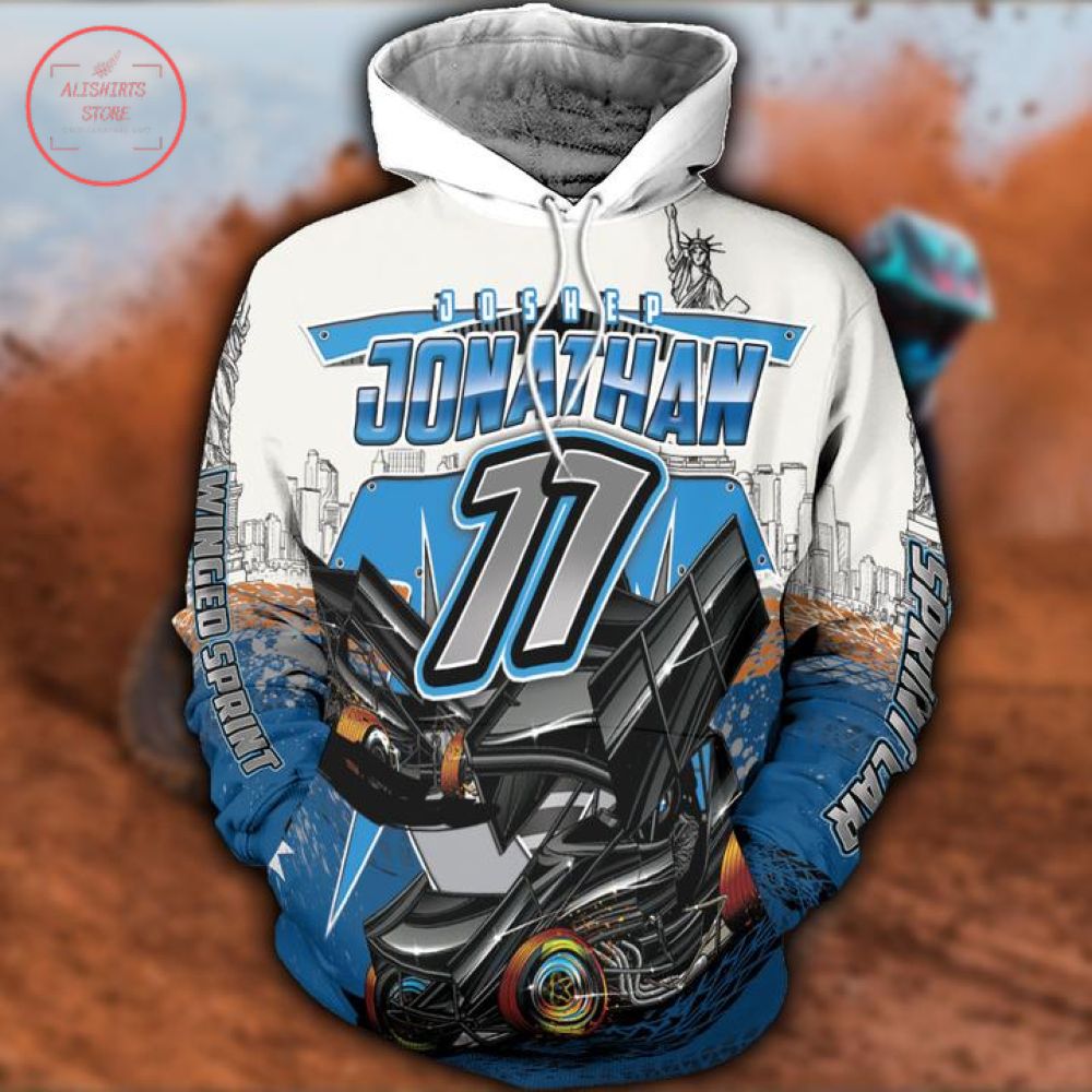 Car Racing In Us Hoodie