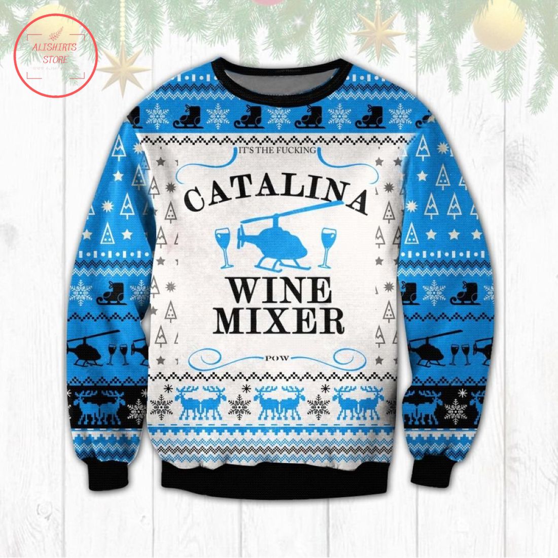 Catalina Wine Mixer Ugly Christmas Sweater