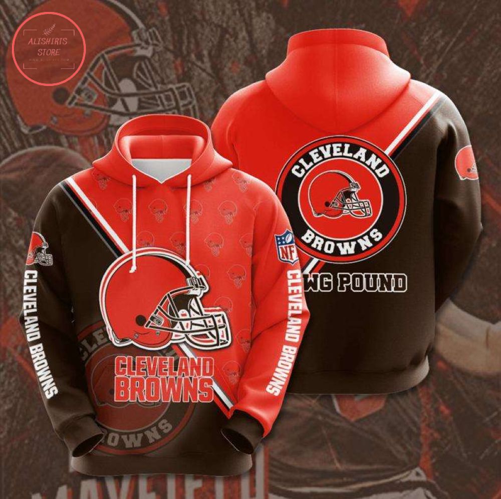 Cleveland Browns NFL 3D Hoodie