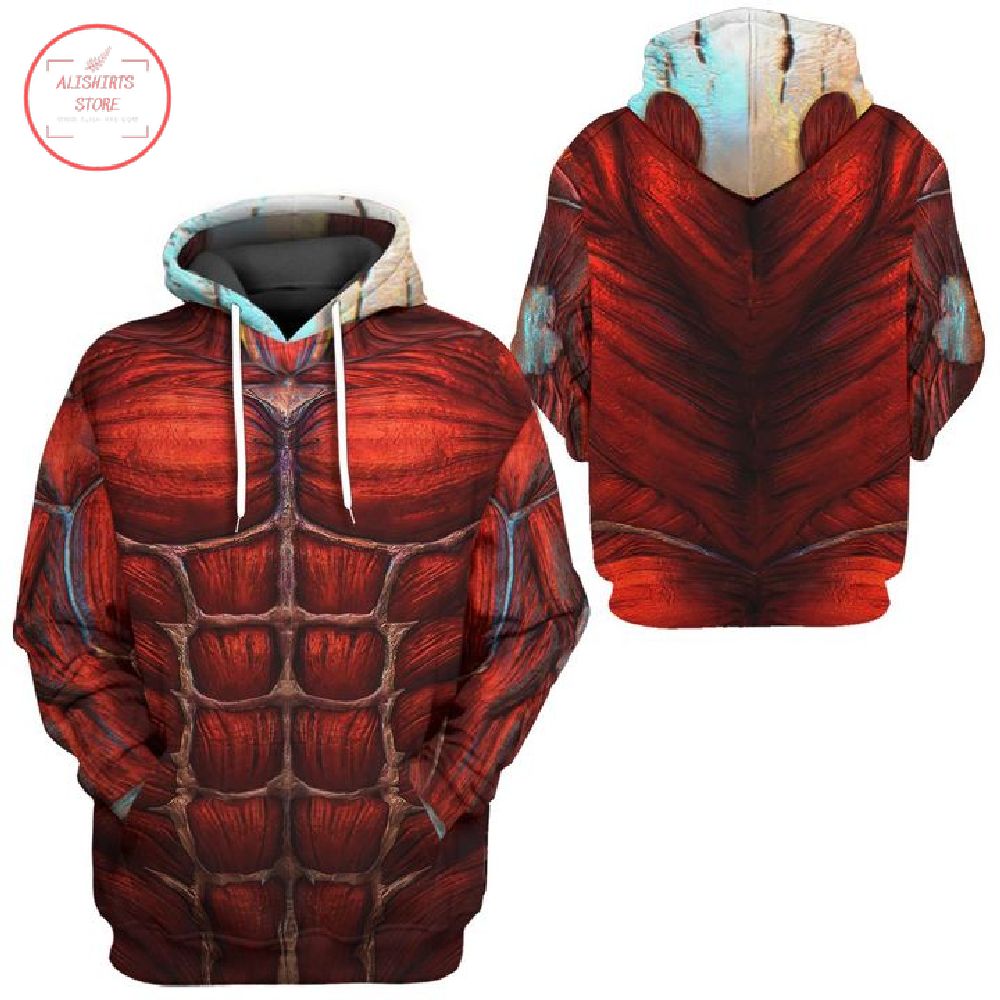 Colossal Titan Cosplay Hoodie