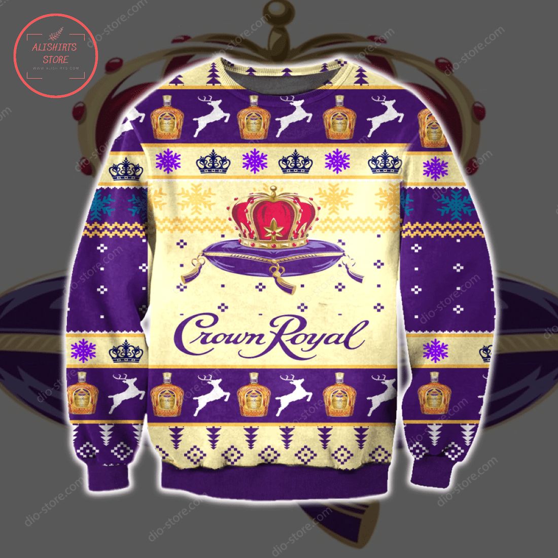 Crown Royal Ugly Christmas Sweater