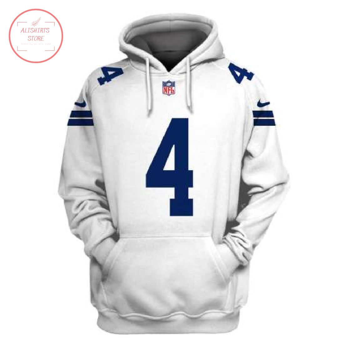 Dallas Cowboys Branded 3d Personalized Hoodie