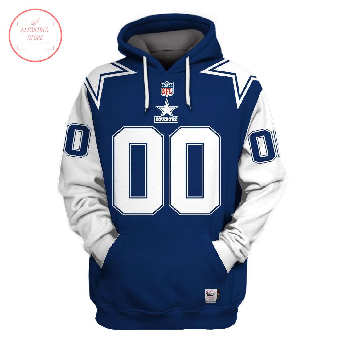 Dallas Cowboys Branded Personalized Hoodie