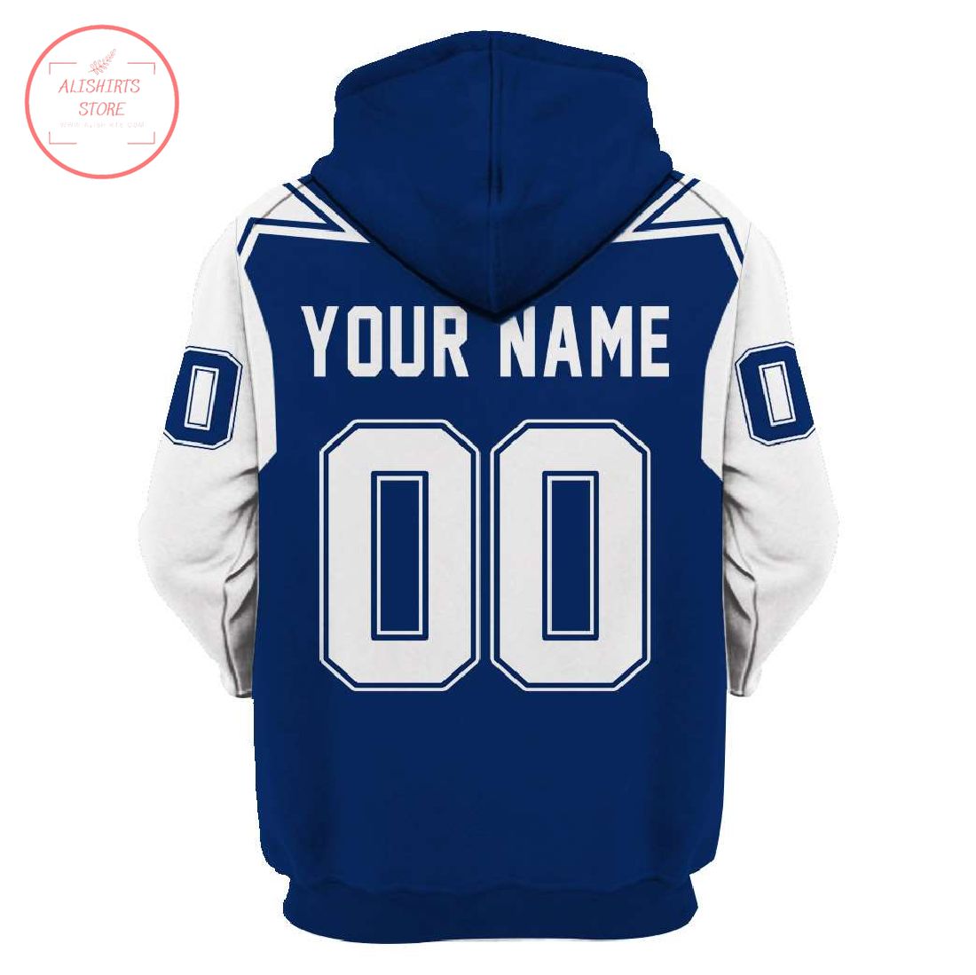 Dallas Cowboys Branded Personalized Hoodie