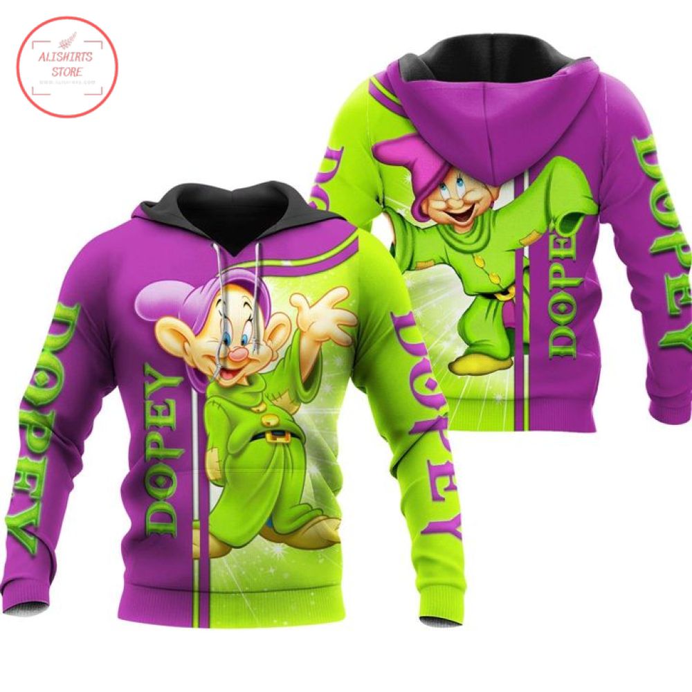 Dopey Dwarf Snow White 3D Hoodie