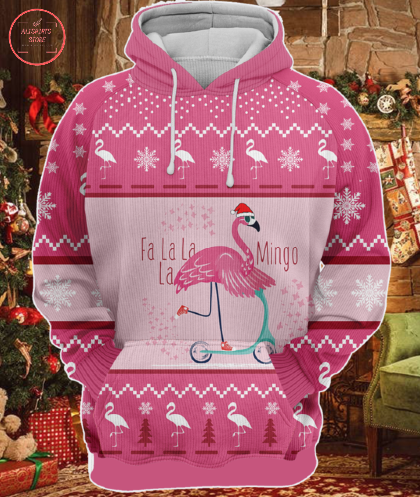 Fa La La La Mingo Christmas Hoodie 3d