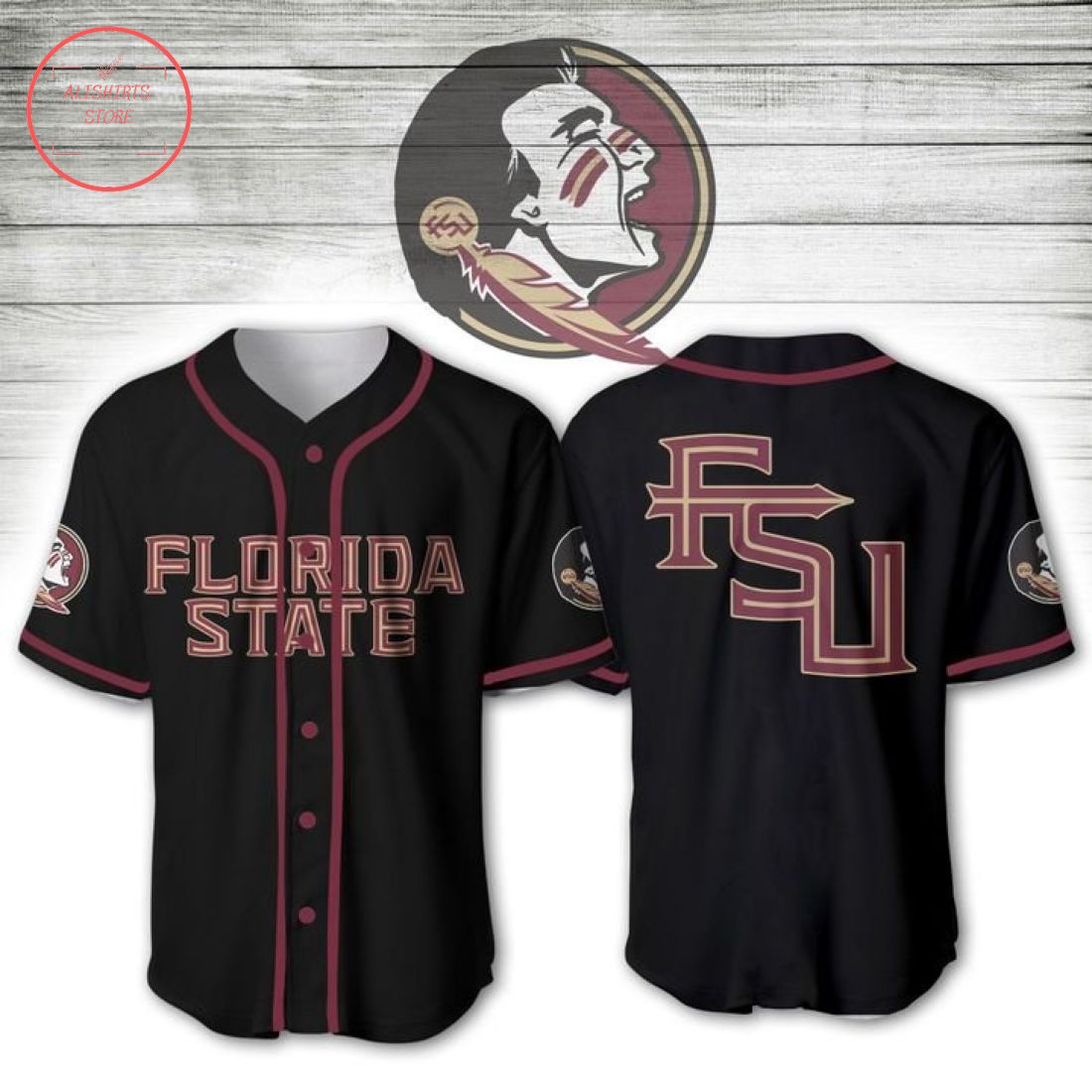 Florida State Seminoles NCAA Baseball Jersey