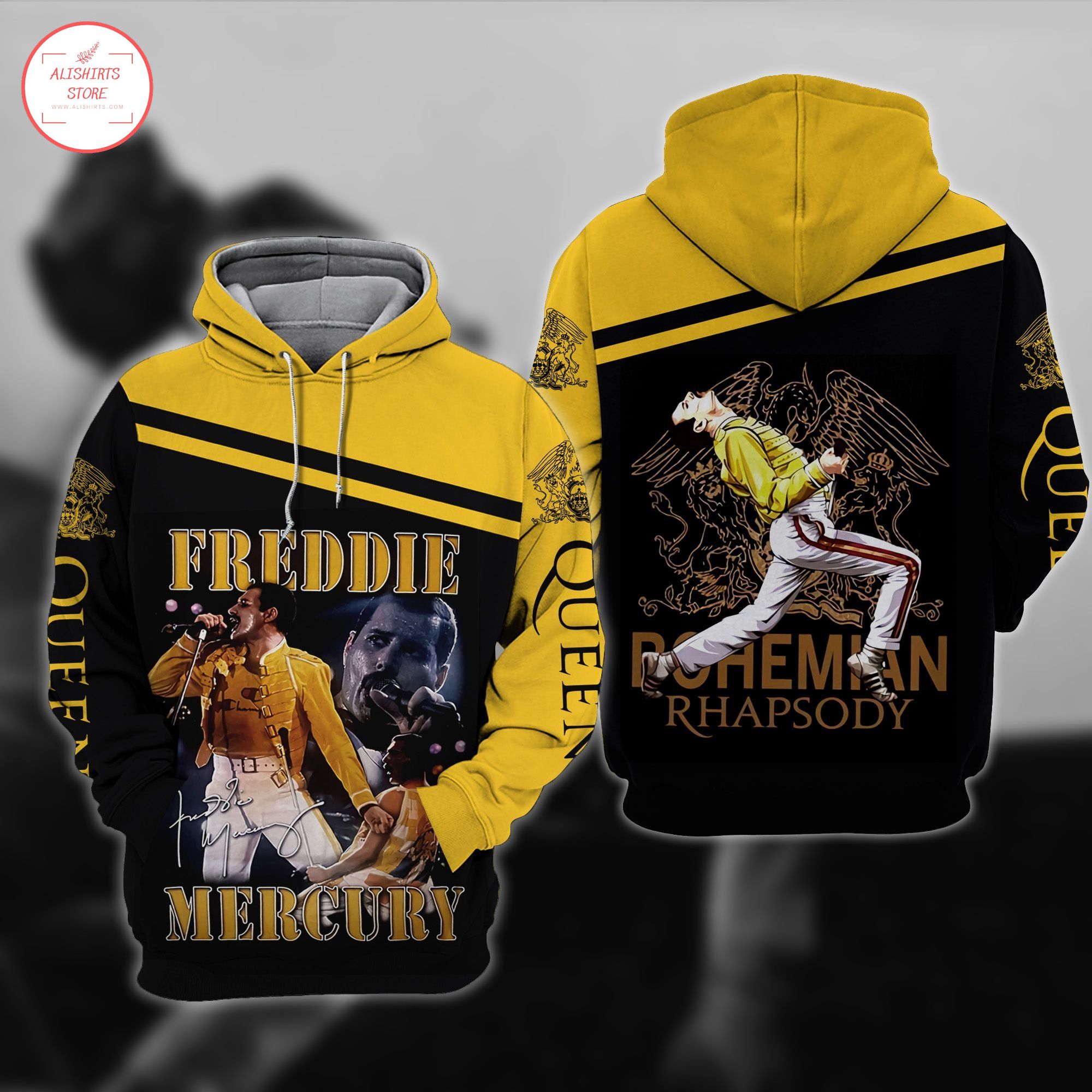 Freddie Mercury Singer 3D Hoodie