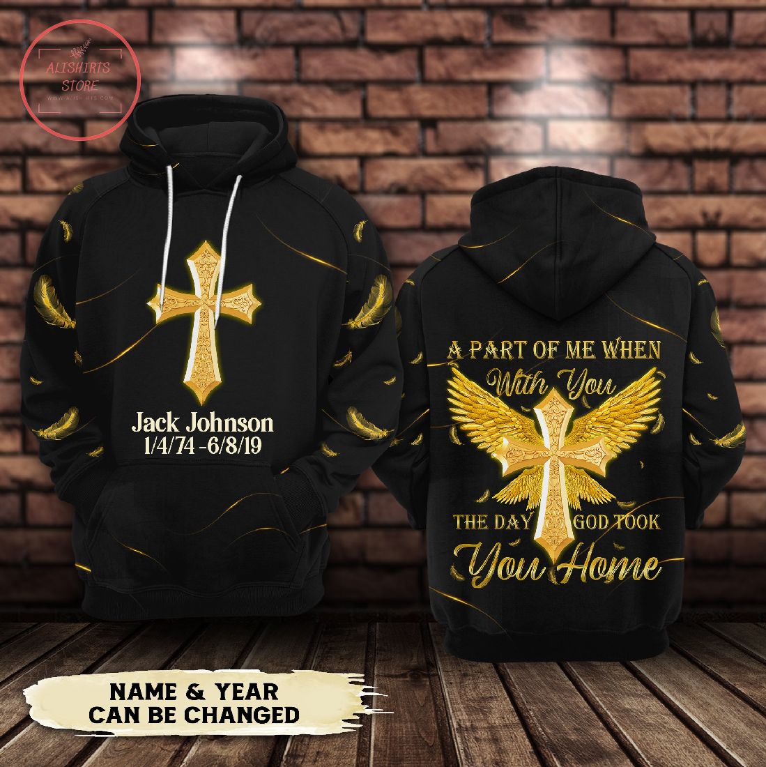 God Took You Home 3D Hoodie