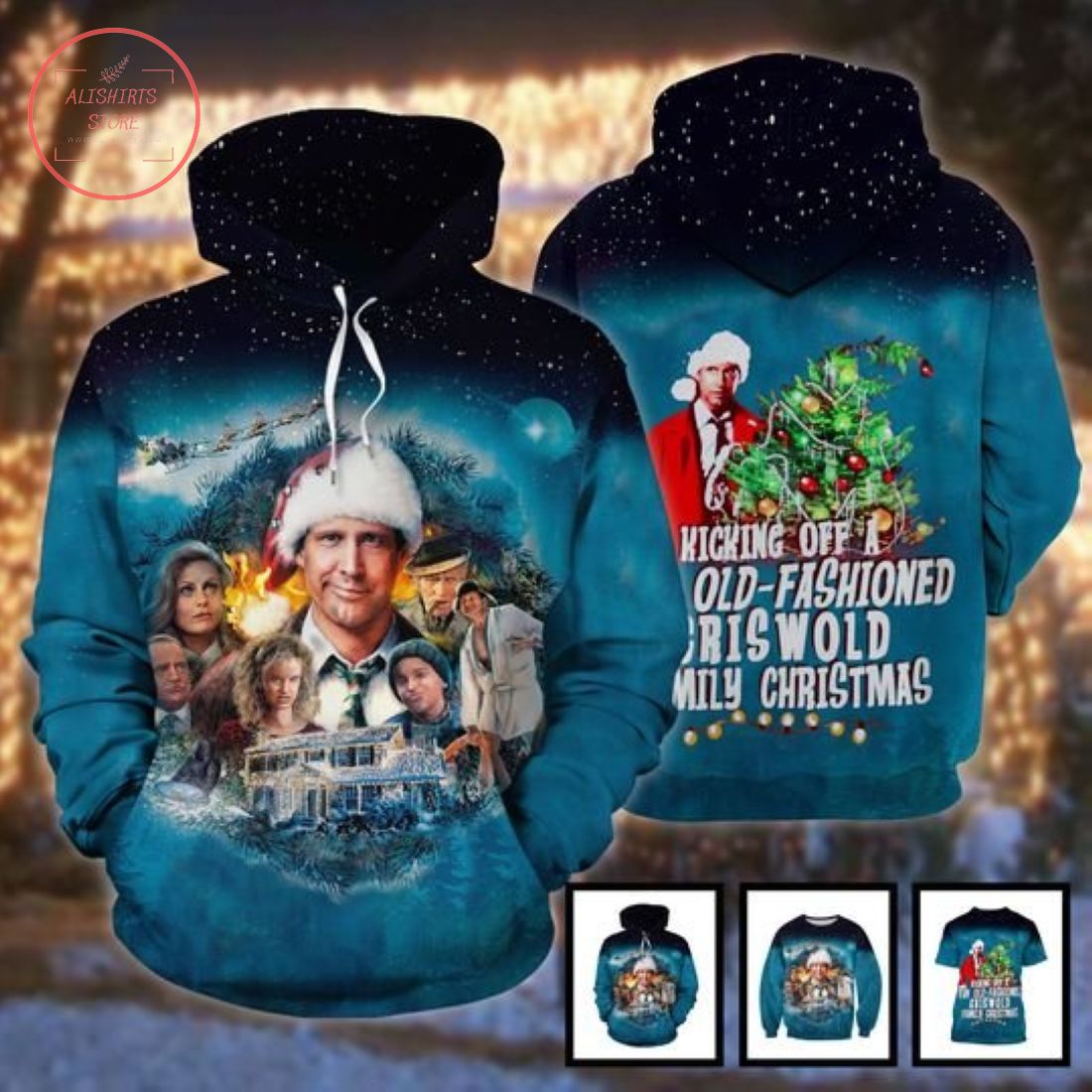 Griswold Christmas Vacation 3D Hoodie