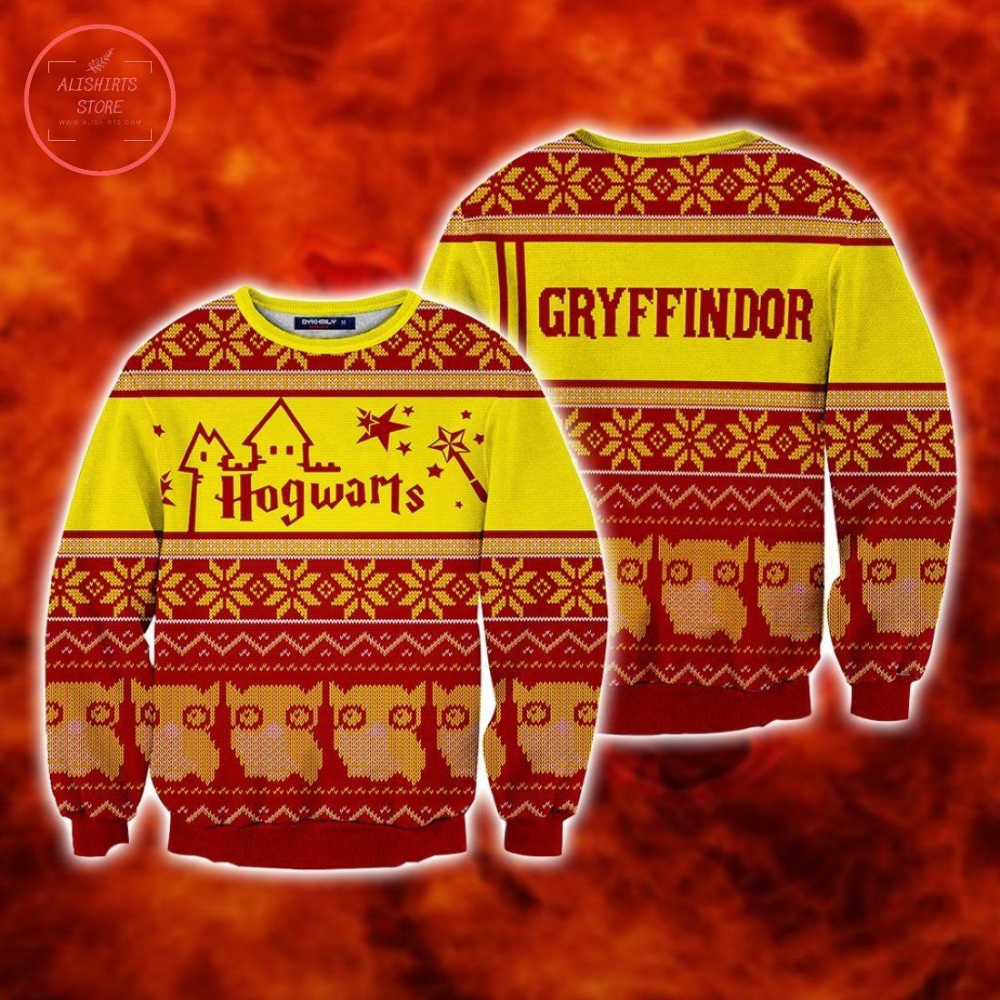 Gryffindor Harry Potter For Unisex Ugly Christmas Sweater