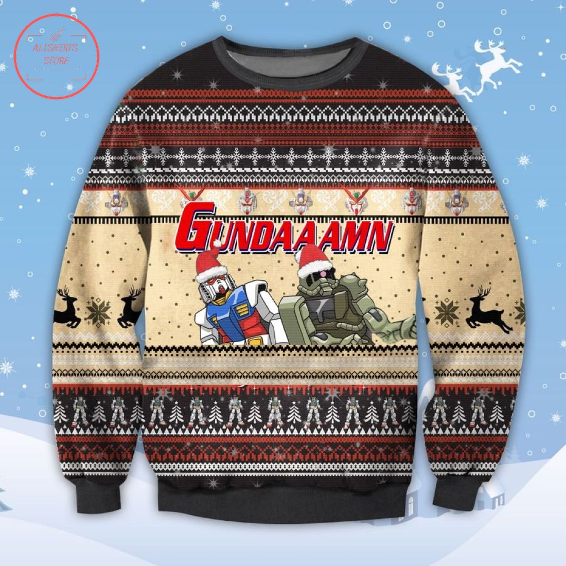 Gundaaamn Ugly Christmas Sweater