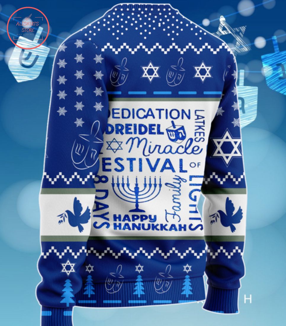 Hanukkah 2021 Ugly Christmas Sweater