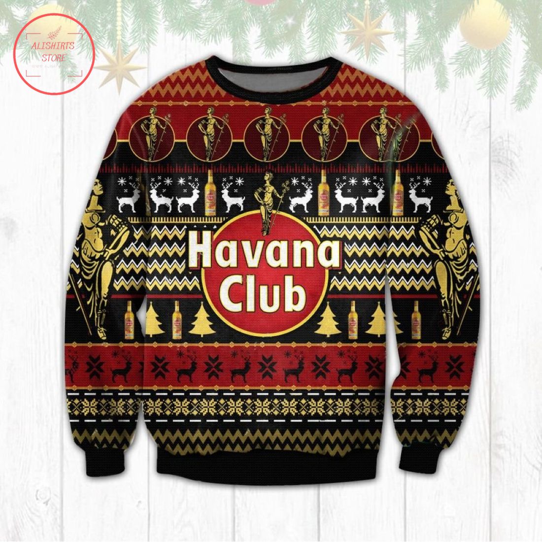 Havana Club Ugly Christmas Sweater