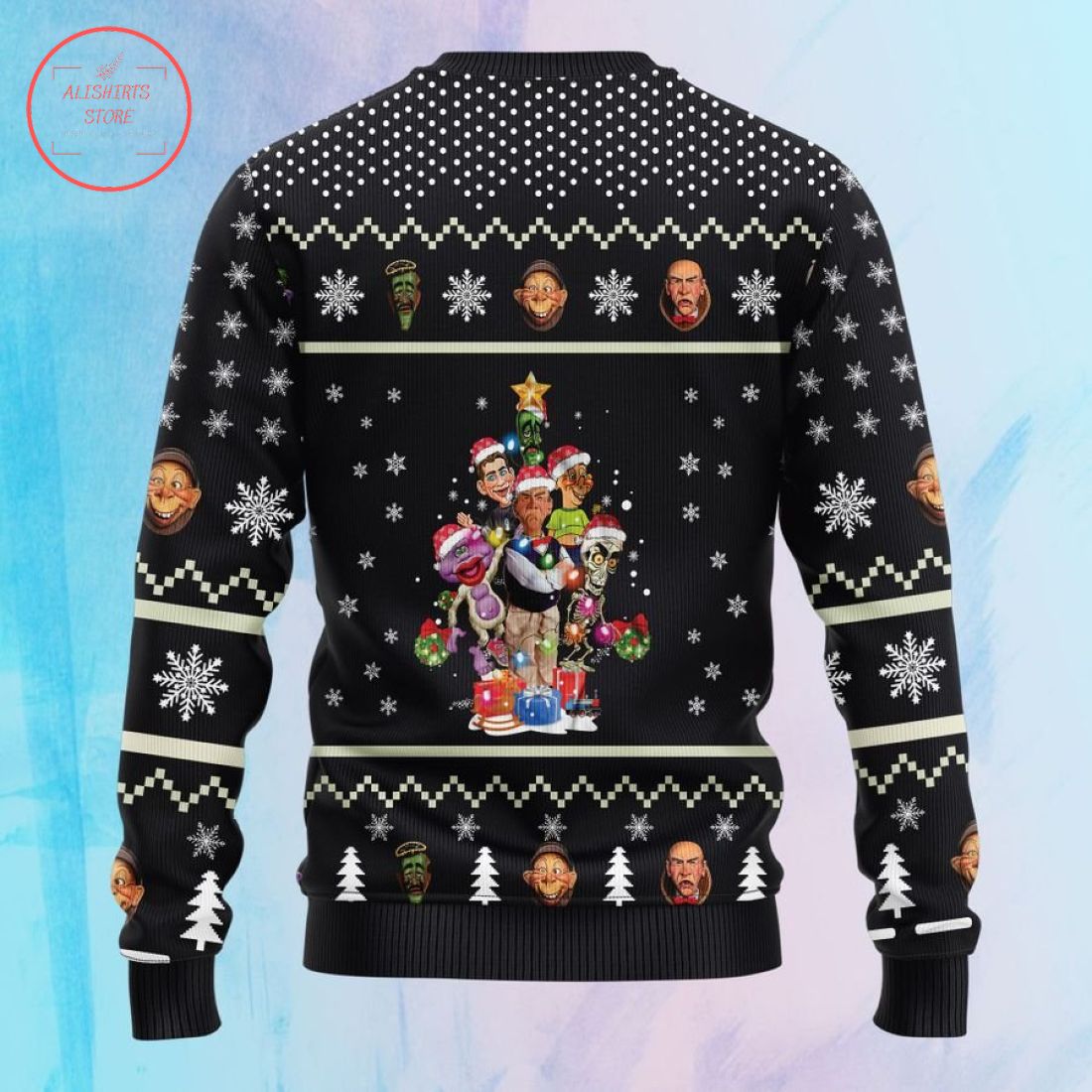 Jeff Dunham Ugly Christmas Sweater