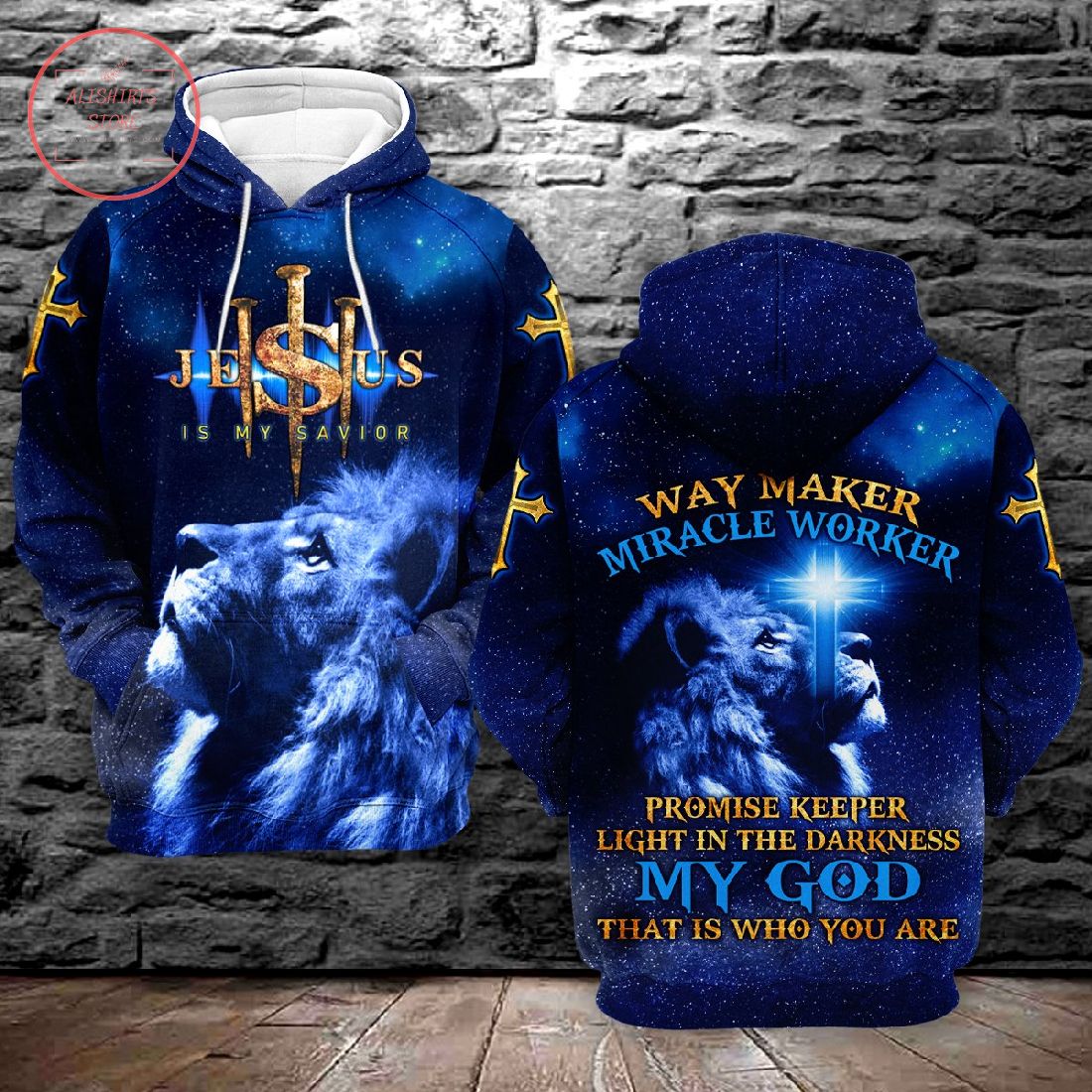 Jesus is My Savior 3D Hoodie