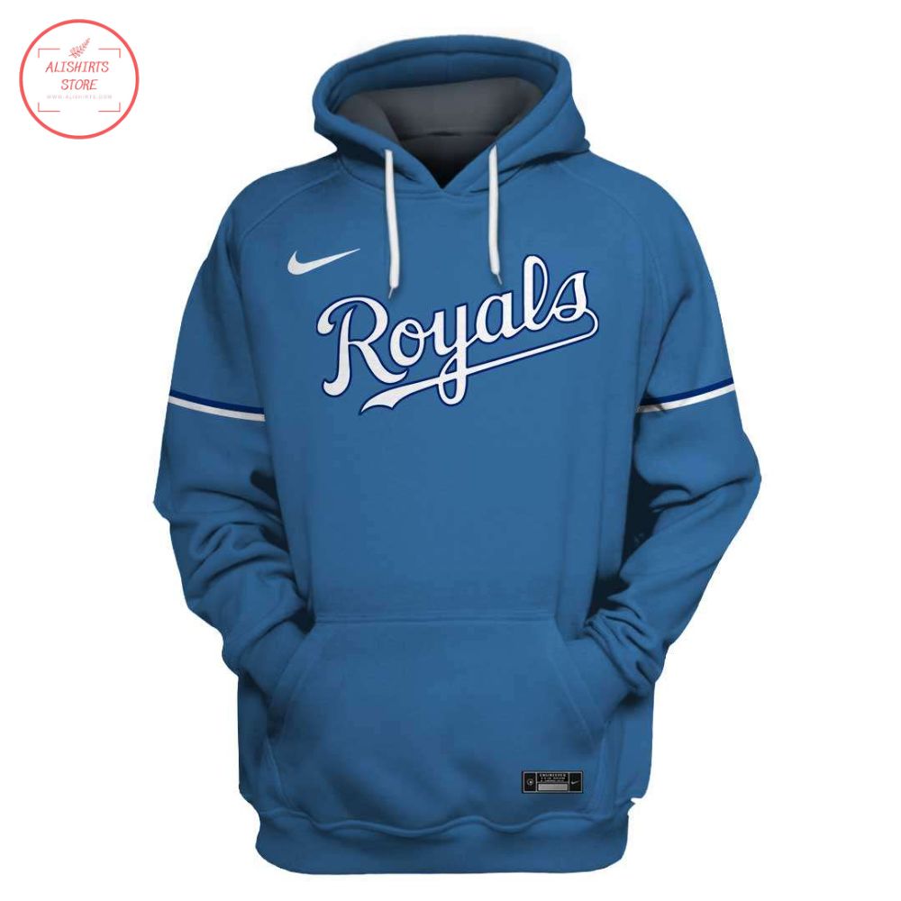 Kansas City Royals Blue Personalized Hoodie 3d