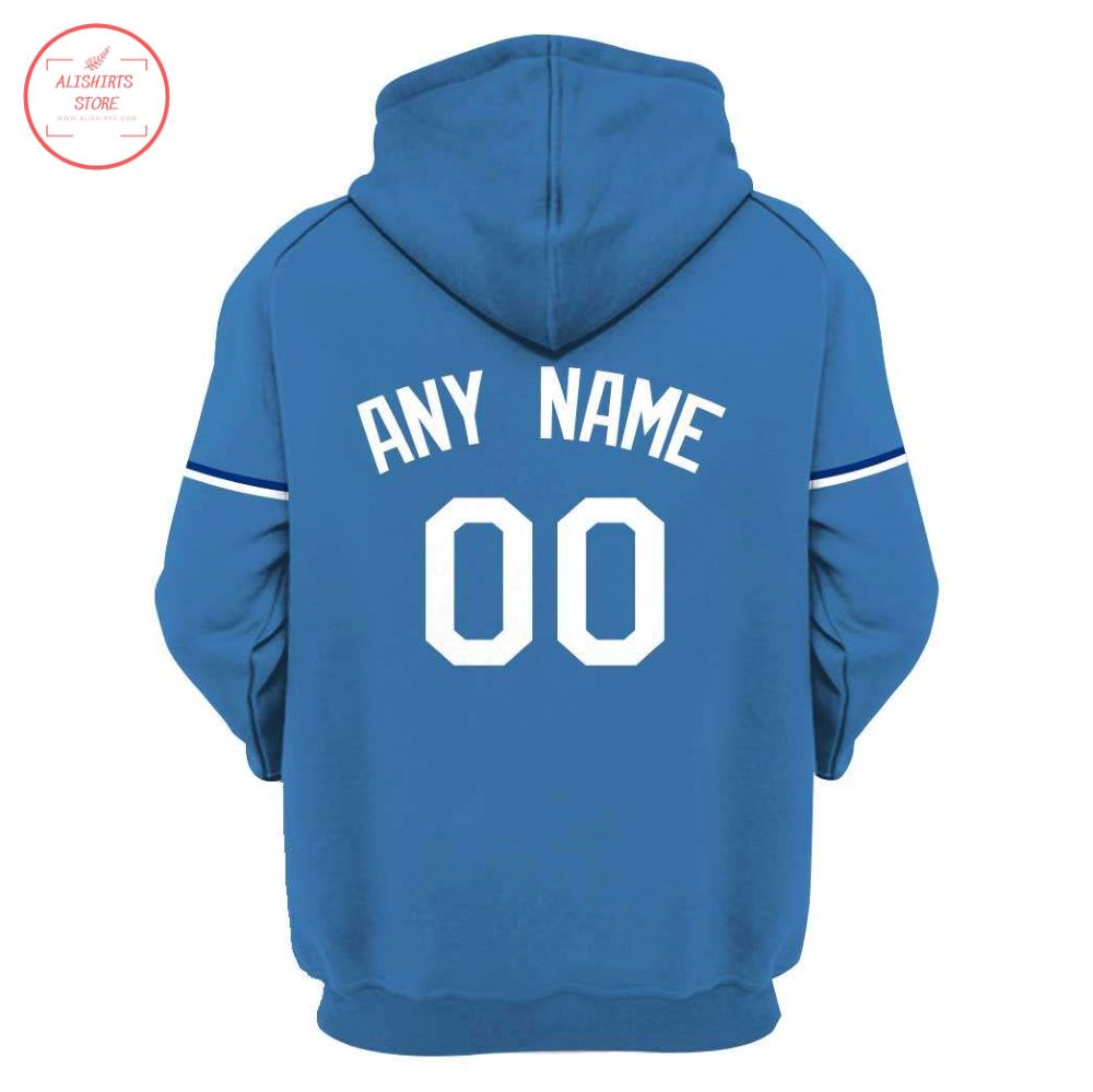 Kansas City Royals Blue Personalized Hoodie 3d