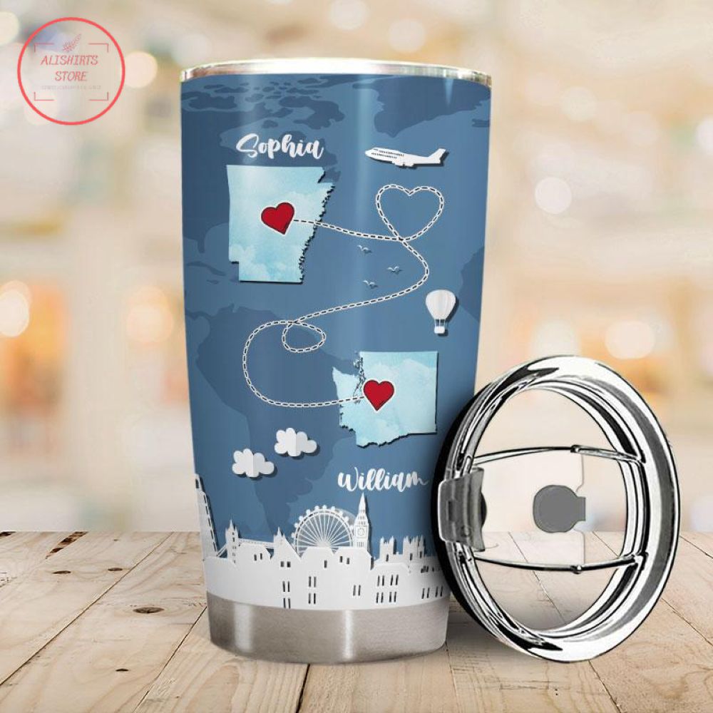 Long Distance Relationship Gift Tumbler