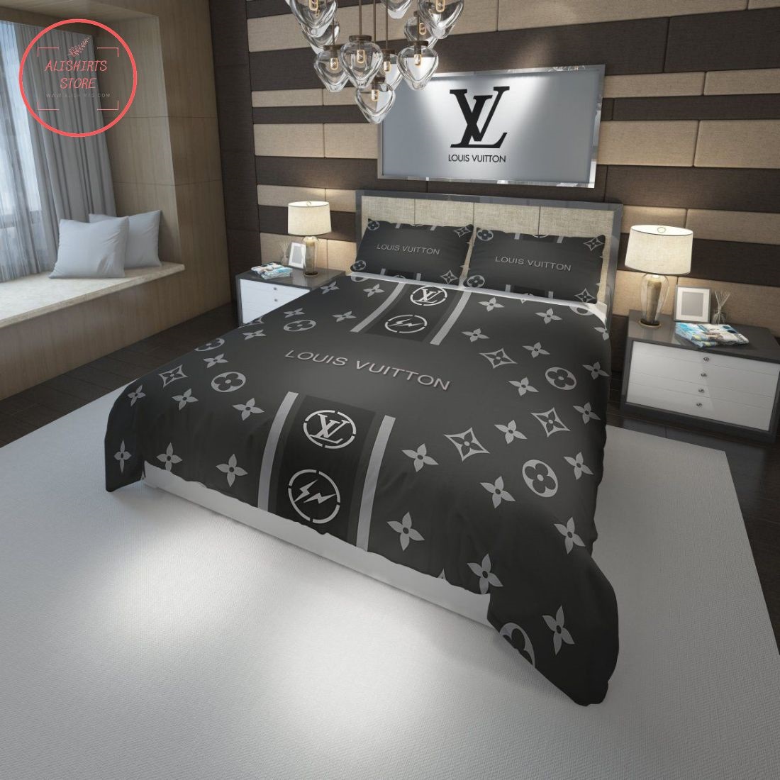 Louis Vuitton Custom 3d Customized Bedding Sets