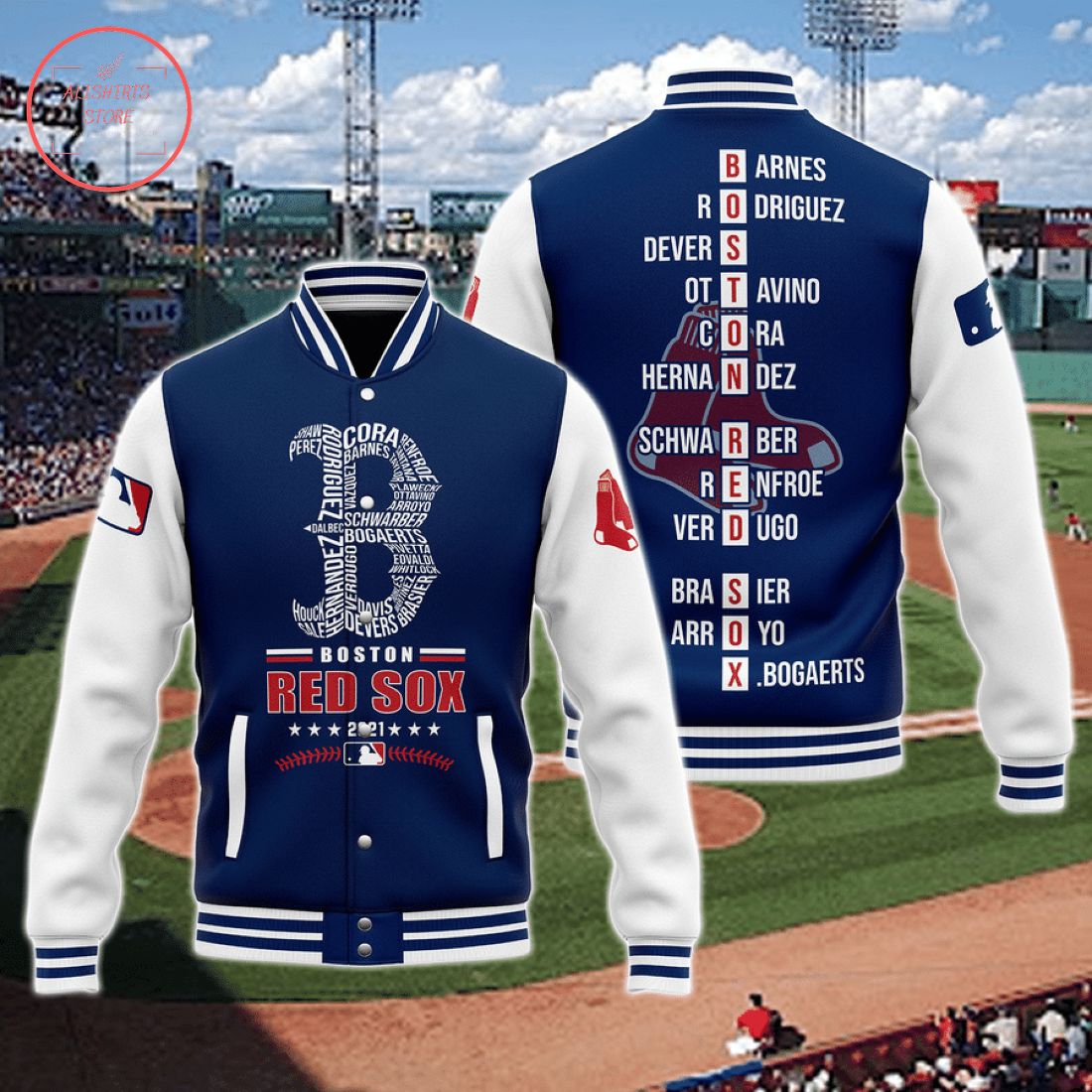 MLB Boston Red Sox 2021 Baseball Jacket