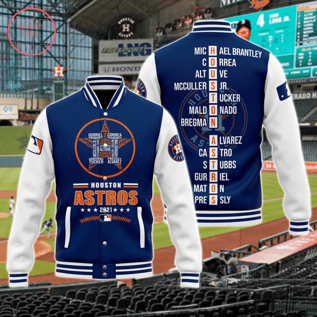 MLB Houston Astros 2021 Baseball Jacket