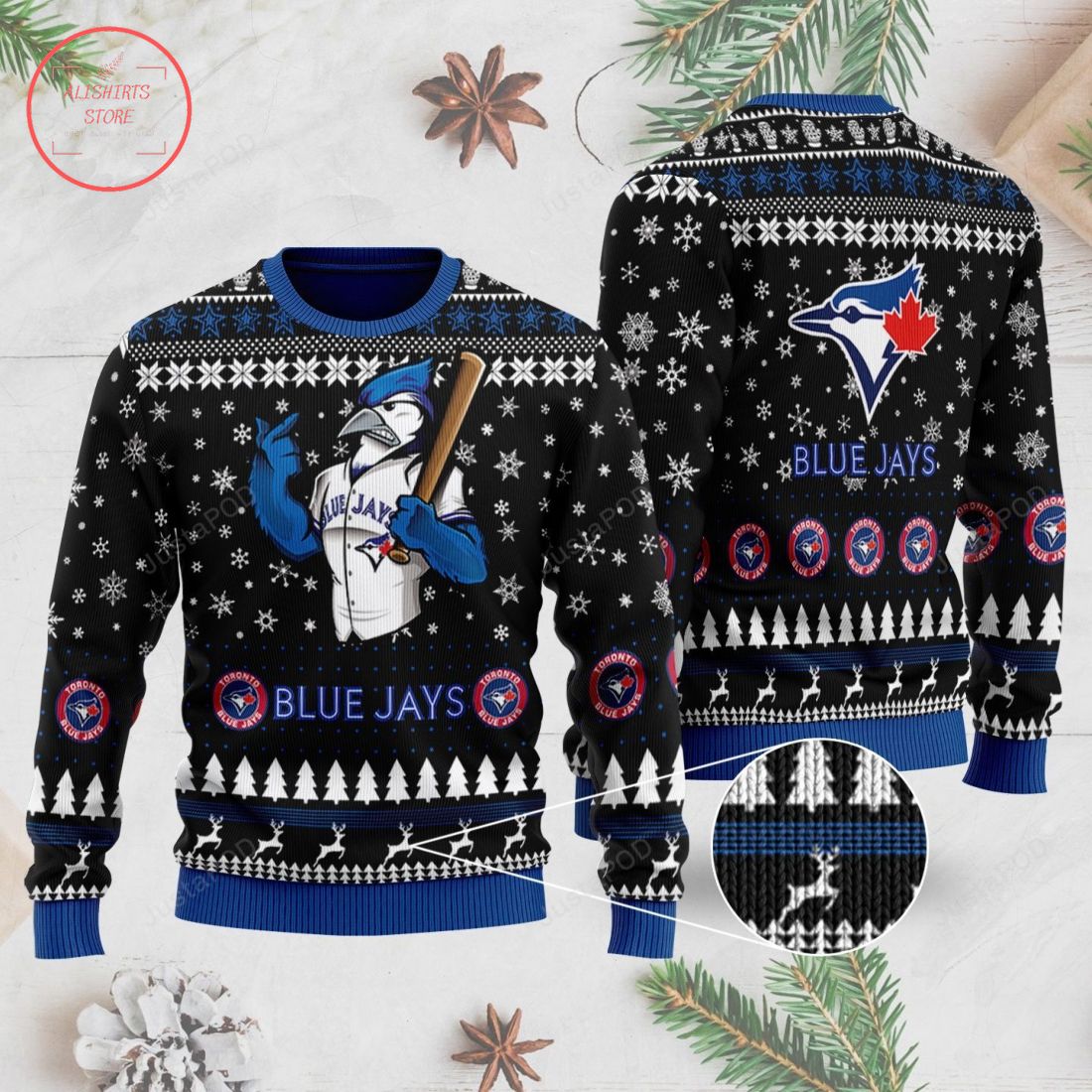 MLB Toronto Blue Jays Ugly Christmas Sweater