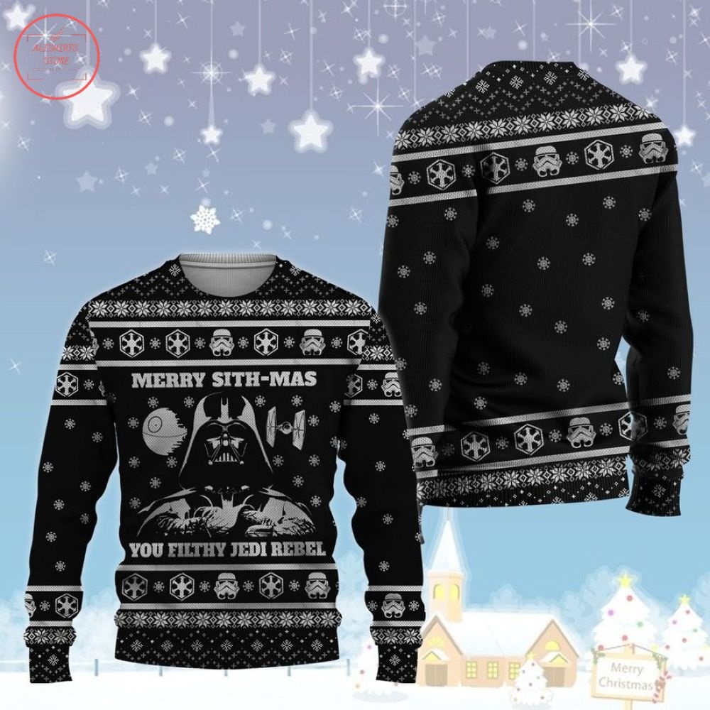 Merry Sithmas Star Wars Ugly Christmas Sweater