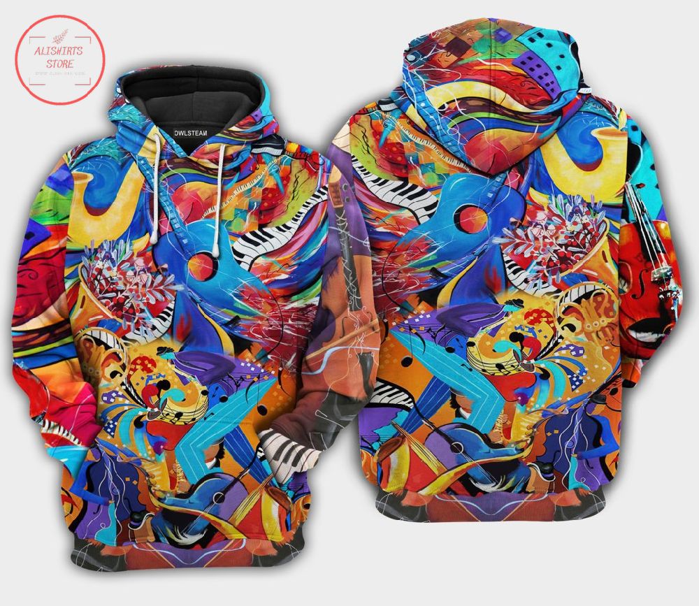 Music Is A Journey 3D Hoodie