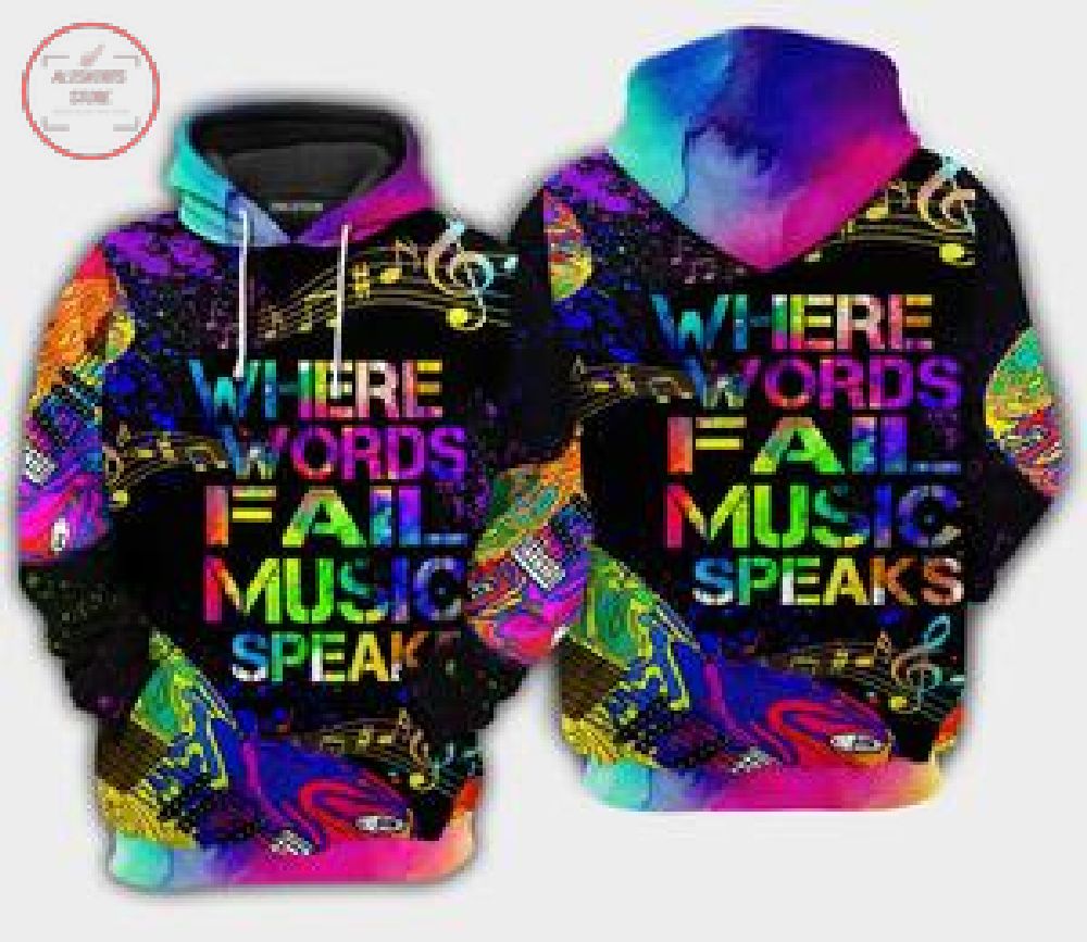 Music Speaks Style Hoodie