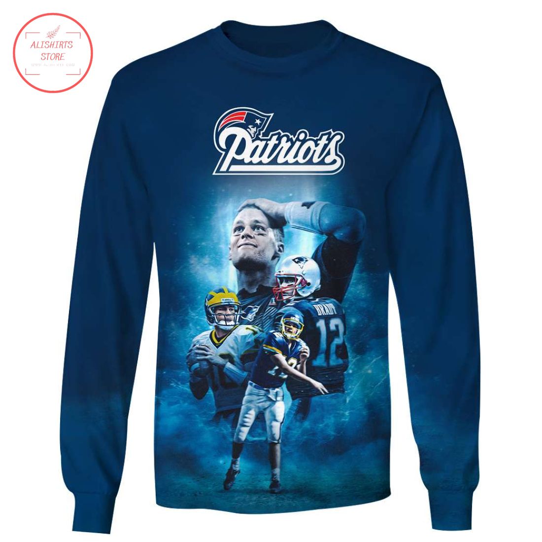 NFL New England Patriots 3d Shirt and Hoodie