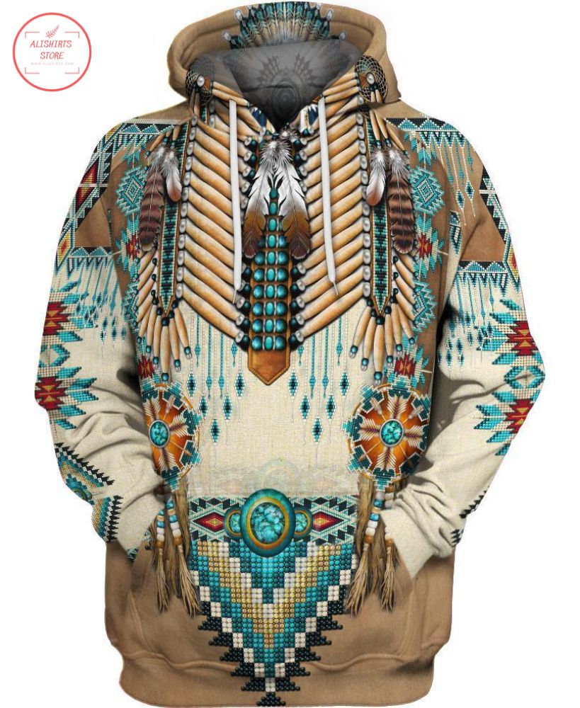 Native Pattern Beautiful 3D All Over Print Hoodie