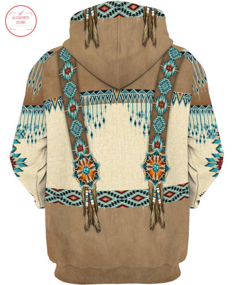 Native Pattern Beautiful 3D All Over Print Hoodie