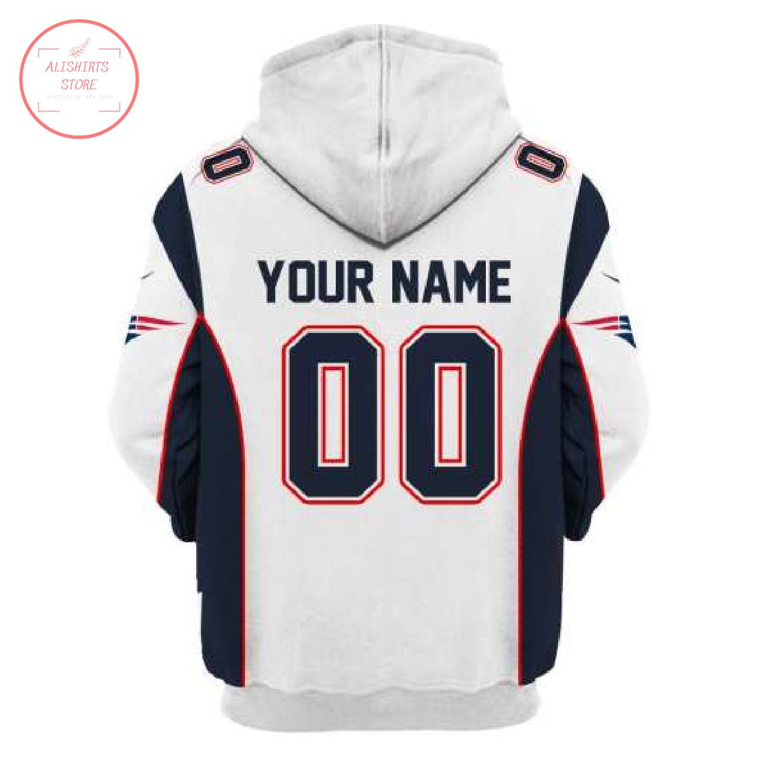 New England Patriots Personalized 3D Hoodie