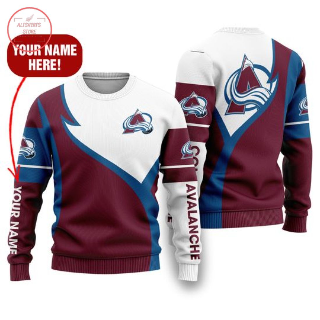 Nhl Colorado Avalanche Personalized Shirts