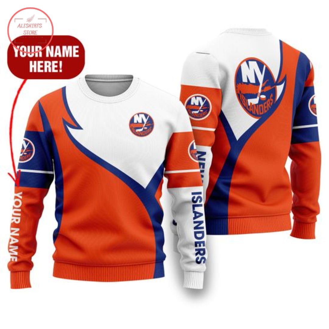 Nhl New York Islanders Personalized Shirts