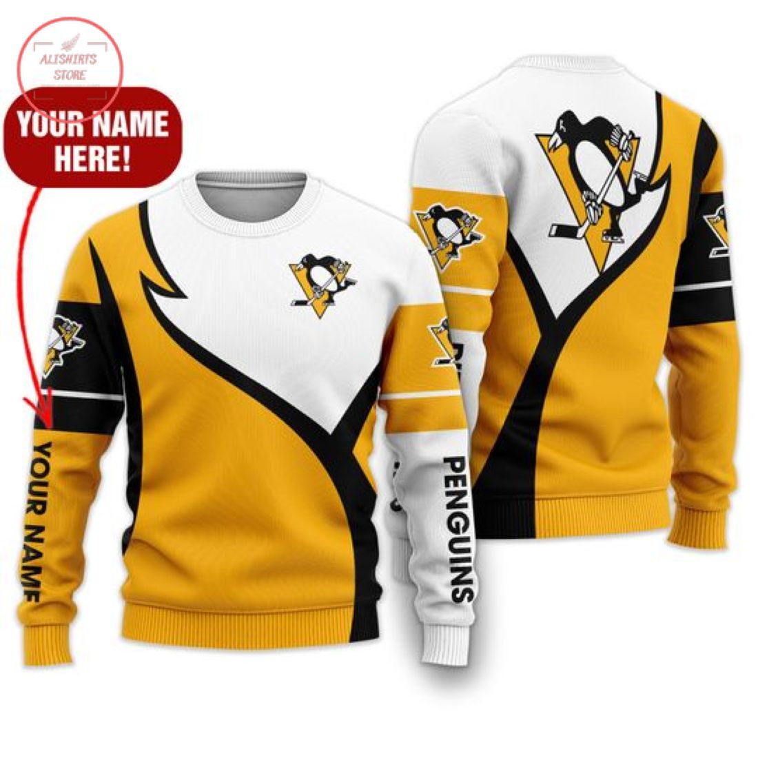 Nhl Pittsburgh Penguins Personalized Shirts